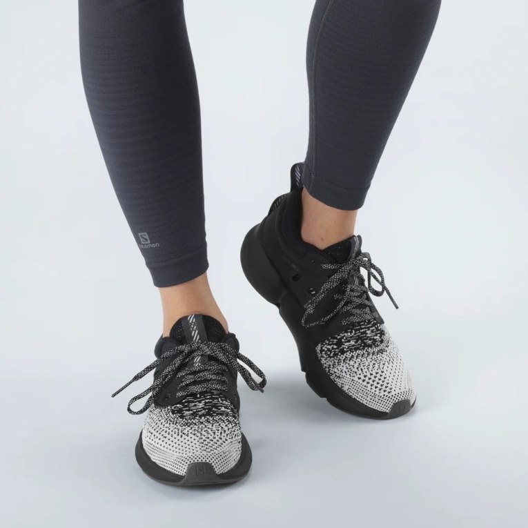 Salomon Predict Soc 2 Women's Running Shoes Black / White | CA 45Y69